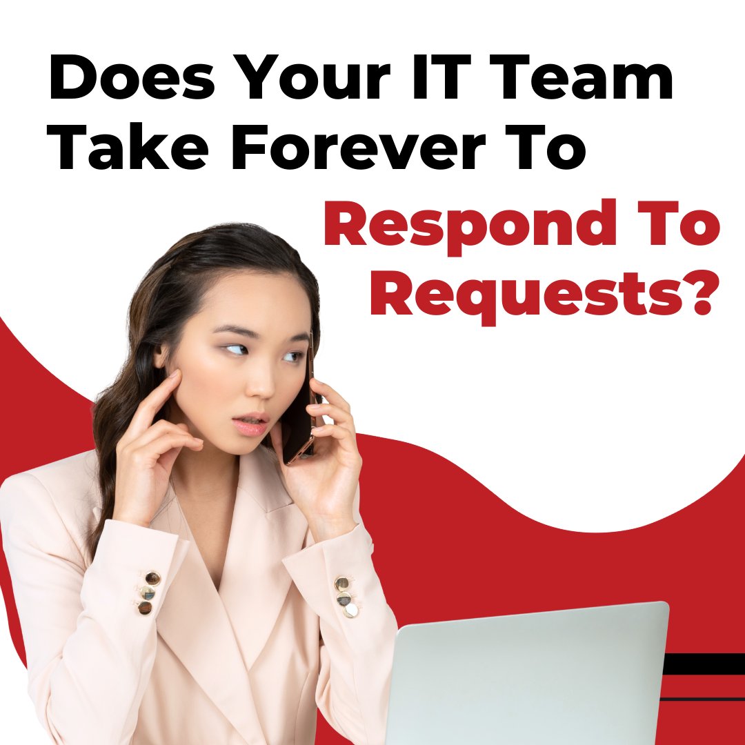 AdeptNetworks's tweet image. 😮Does your IT team take forever to respond to requests?
📲Book a 10-Minute Discovery Call to find out how you can permanently eliminate tech frustrations – ow.ly/yClj50Q2cqL
#ITSupport #TechFrustrations #ITServices