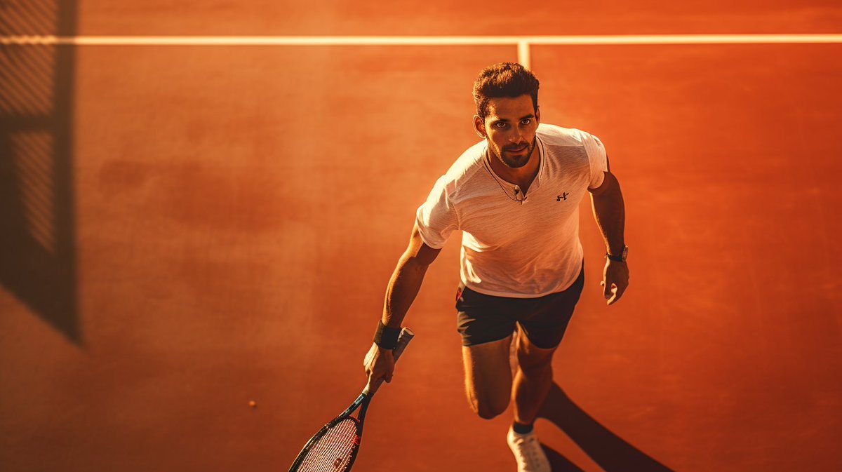 KevKojo's tweet photo. Use https://t.co/76wXT0IvWn to help create different prompt combinations for your next image generation prompt.

"tennis player, Above Perspective, Cinematic Style, [Sunset Lighting, Backlighting, Neon Lighting] --ar 16:9 --style raw"

#midjourney #ai #buildinpublic https://t.co/vPYxRak0Wl