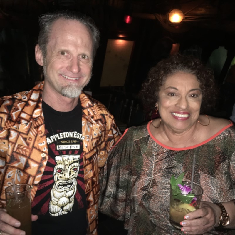 theatomicgrog's tweet photo. 5 years ago today: It was an was honor to have a cocktail with Appleton Estate master blender Joy Spence at @TheMaiKai. I hope to see her there again after the restaurant's reopening next year. #appleton #appletonrum #joyspence #maikai #maikairestaurant #molokaibar https://t.co/qxtCuPIJA2