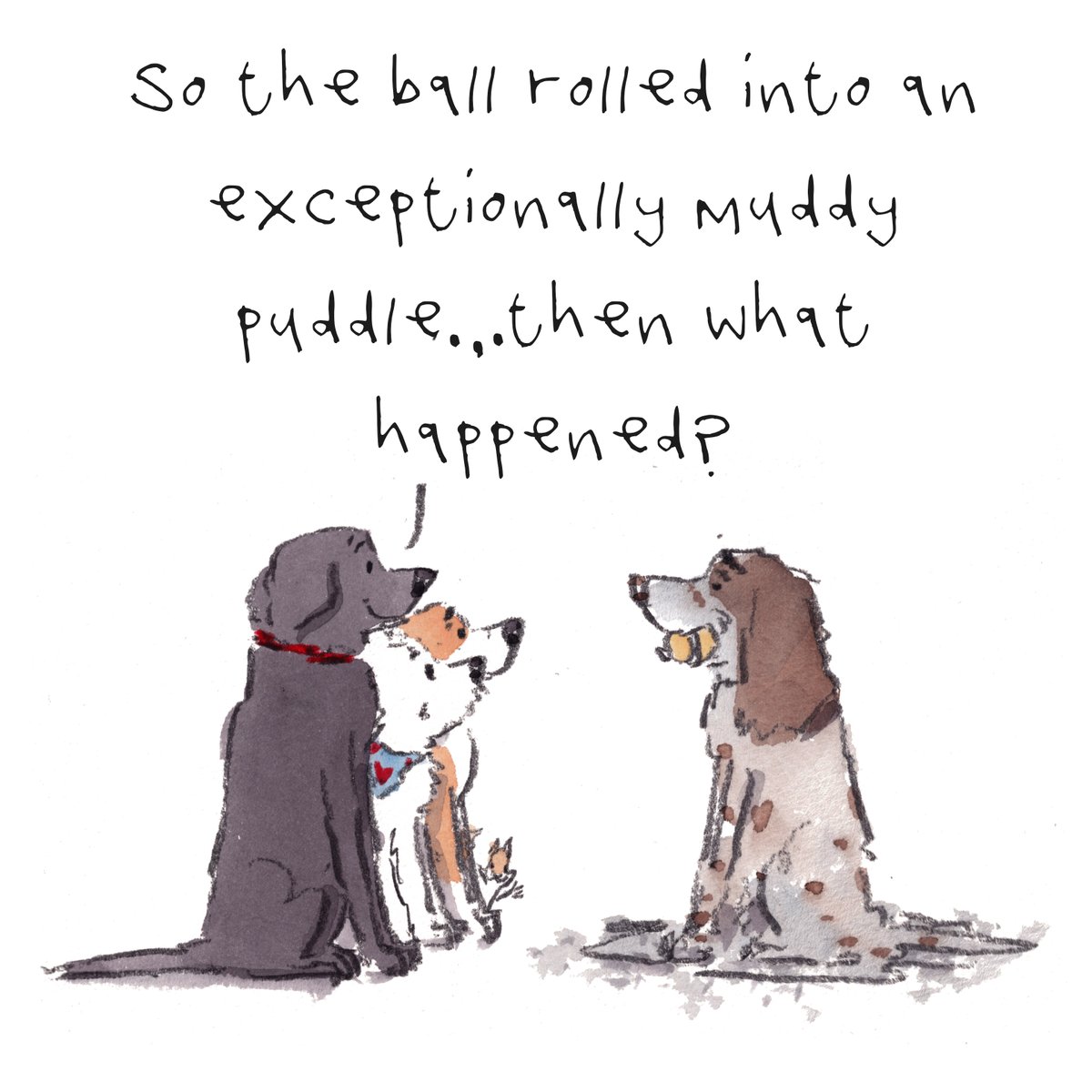 Good night, lovely people and lovely dogs.
Hooray for dogs who love exceptionally muddy puddles.
Sleep well and sweet dreams.
I hope that you have a really lovely day tomorrow.
#hoorayfordogs #labrador #westie #beagle #springer #redsquirrel #muddypuddle