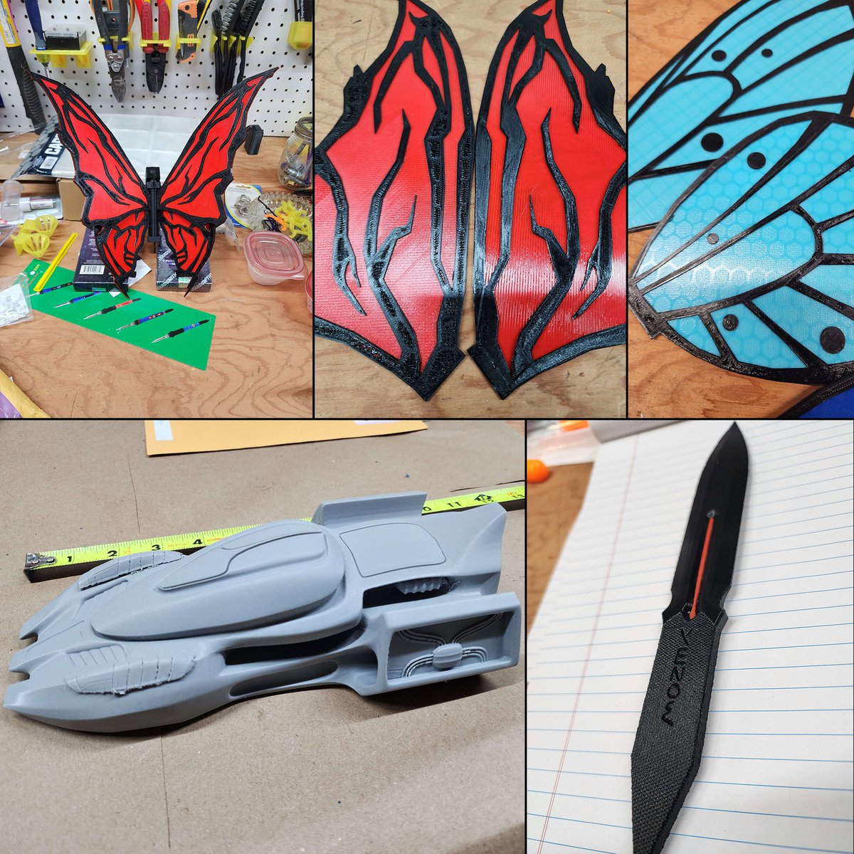 Did you know you can 3D print your Crimson EXILE assets? 

Token-gated files available for:

Crimson Butterfly
Lumos Butterfly
Salvations Edge
Spectre GT Crimson Edition
Spectre GT Lumos Edition (coming soon)

Shout out to <a href="/ProfChaos305/">Profchaos305</a> for these prints!

nft.gamestop.com/user/CrimsonEx…