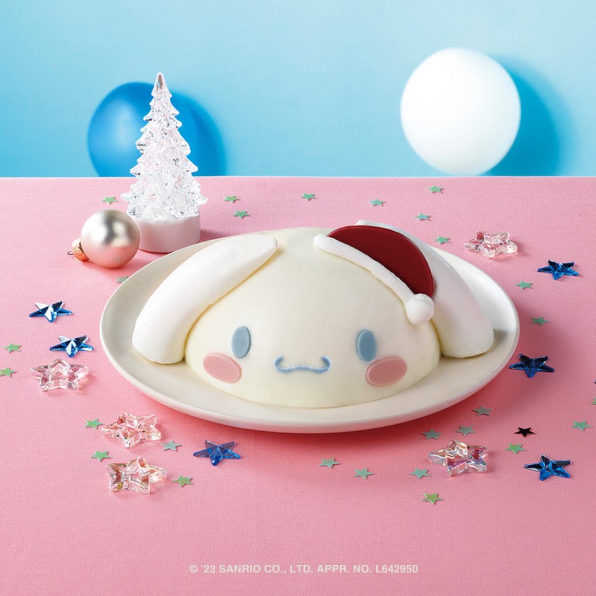 セブン‐イレブン限定でシナモロールのクリスマスケーキが登場