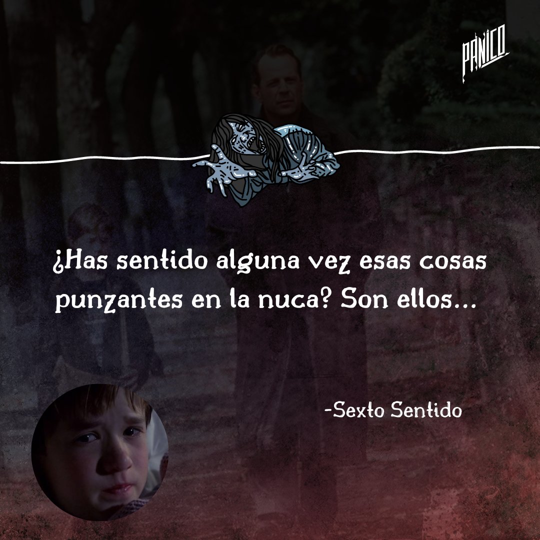 panicomx's tweet photo. El mal puede acechar a cualquier persona😨😨😣
#Panico #FrasesDeTerror #SextoSentido https://t.co/BGWWxUOiYJ