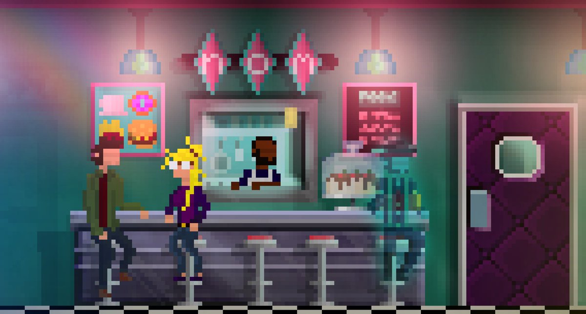 PhantomFellows's tweet photo. A spectral duo, Oliver and his ghostly pal Englebert embark on a whimsical ghost-hunting venture in 'The Phantom Fellows,' merging two worlds seamlessly.
Please wishlist!
https://t.co/GixhcrxtgK
#AGS #solodev #solodad #pixelart https://t.co/RzIJytao2L