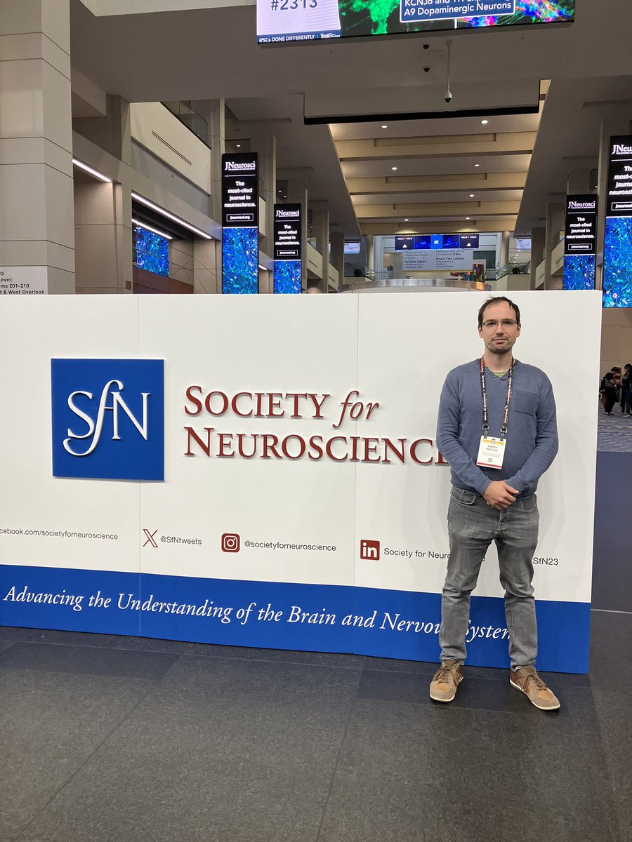 #SfN23 come to a close… that’s all folks! At least for me. After 5 days of truly intense networking and listening to many great scientists from all over the field, at a scale I’d never experienced before, I’m looking a bit worse for wear. But I sure enjoyed it!