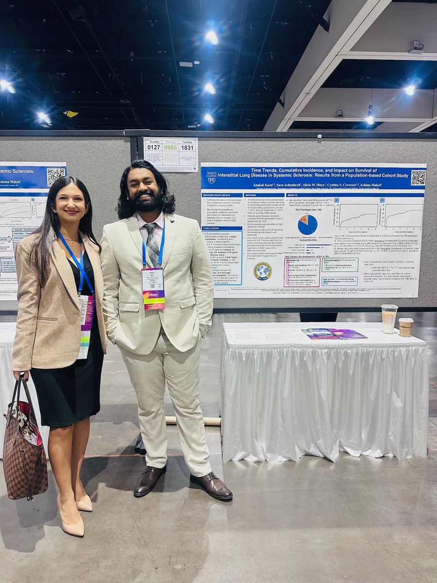 KarnAnukul's tweet photo. Throwback to last weekend. It was an amazing conference. Catching up with old friends and mentors and meeting new and amazing people that are passionately driving the field of Rheumatology. 
Thank you to @AshimaMakol, @ACRheum, @MayoClinic, and @TH_Livonia_IM for the opportunity. https://t.co/H4sRLgLViK