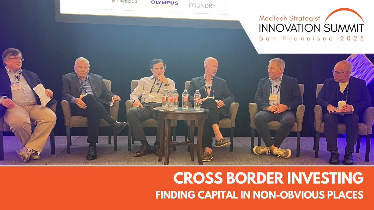 Finding Capital in Non-Obvious Places with these #medtech leaders:

Hanson Gifford, III, @LightstoneVC
Geoff Pardo, @GildeHealthcare
Thom Rasche, @EarlybirdVC
Andrew Weiss, @SofinnovaVC
#InnovationSF23

What the CEOs read:
bit.ly/3G0kLGa