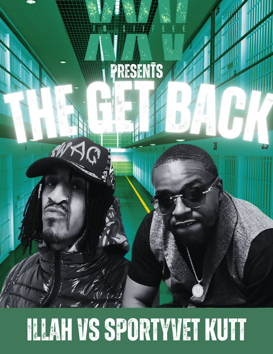 25ToLiifeee's tweet photo. 25 To Liifeee Battle League presents, "THE GET BACK".
Announcement 8 (FINAL MATCH-UP):
Illah vs SportyVet Kutt
Saturday, December 9th in Albany, NY
Event details coming soon.
#25ToLiifeeeBattleLeague
#TheGetBack
#LIIFEEE
#BattleRap
#51GR8
#HipHop
#Culture
#MORELIIFEEE https://t.co/YVDrAoJCKl
