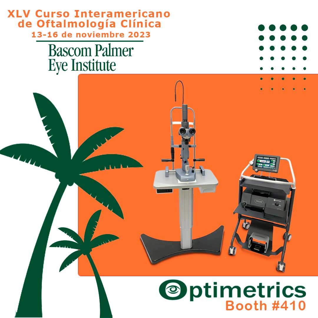 Optimetrics's tweet photo. Encuentra en nuestro stand #410  del XLV Curso Interamericano de Oftalmología Clínica @BascomPalmerEye, los mejores lasers de Lightmed
📷LightMed LIGHTLAS SLT Deux SLT/YAG Combination Laser
📷Lightmed LIGHTLas 532 Green Diode Laser Console 
#OptimetricsInc #oftalmologíaavanzada https://t.co/8IPrD7tBlP