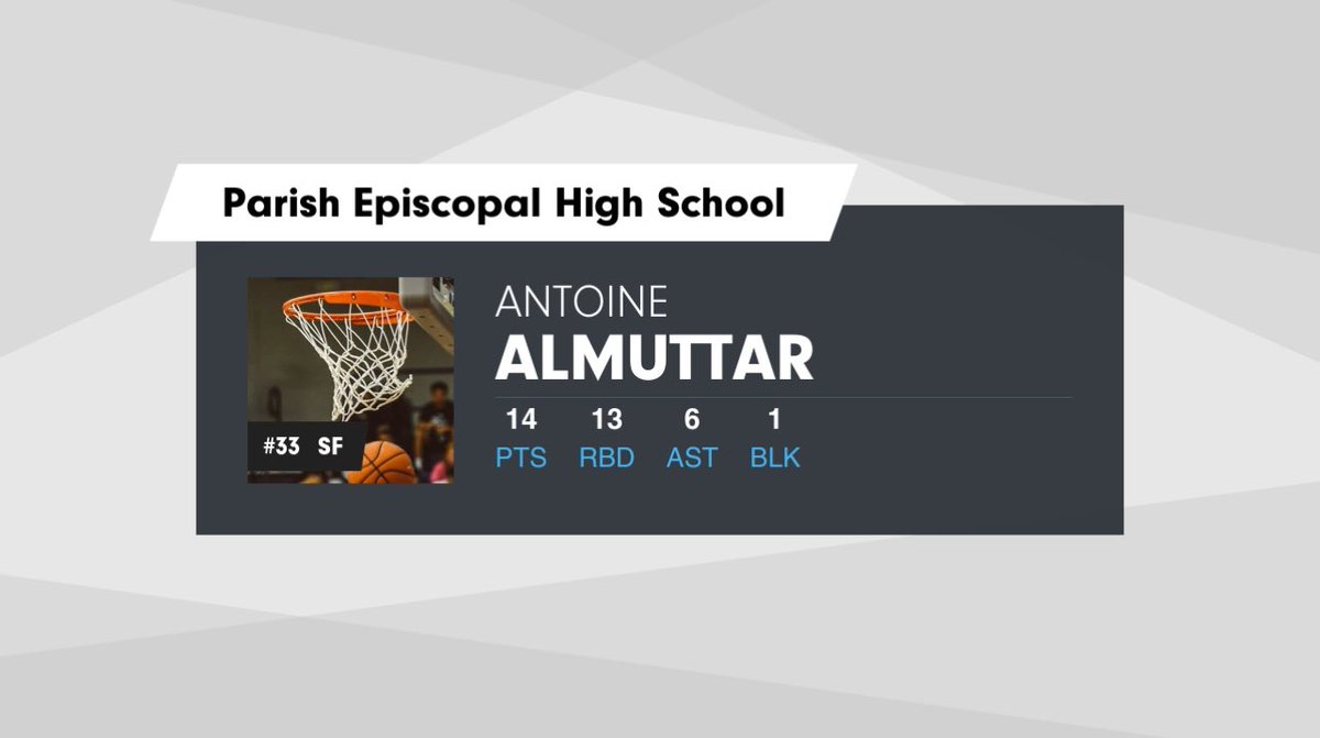 jayfrye's tweet photo. Antoine Almuttar, 2026, has been excellent in his first 5 games for Parish Episcopal (Dallas). 📈📈

He's a well-rounded force, making a consistent impact across all aspects of the game. Recognized as one of high school basketball's top defenders, he's also growing into a dependable offensive threat at all three levels. 
🔥🔥🍿🍿✍️✍️