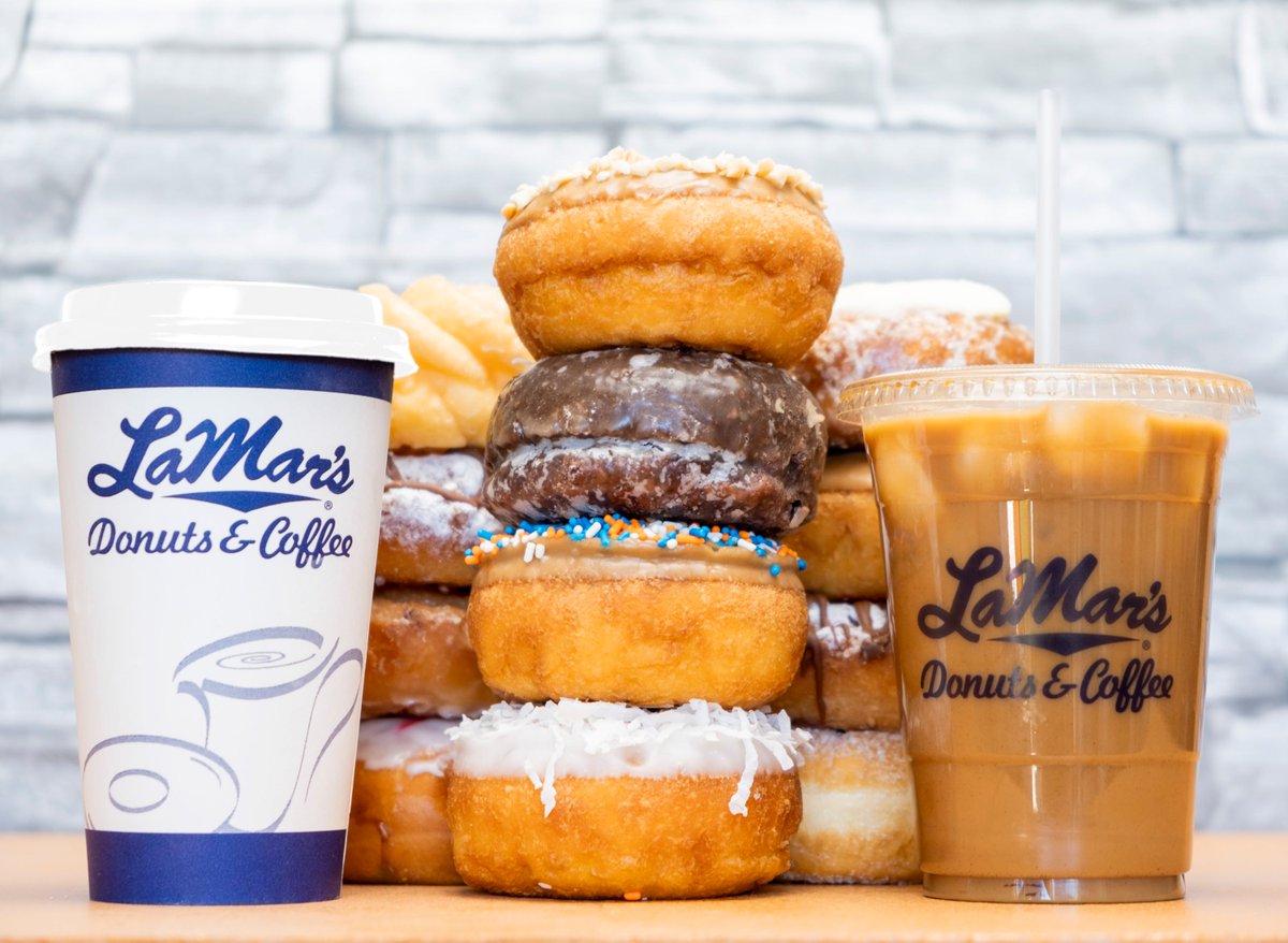 LaMarsDonuts's tweet photo. Oh, Baby! It’s LaMar’s Donut Time! #MadeFreshDaily #LaMarsDonuts #SimplyABetterDonut https://t.co/HwoClVg3lu