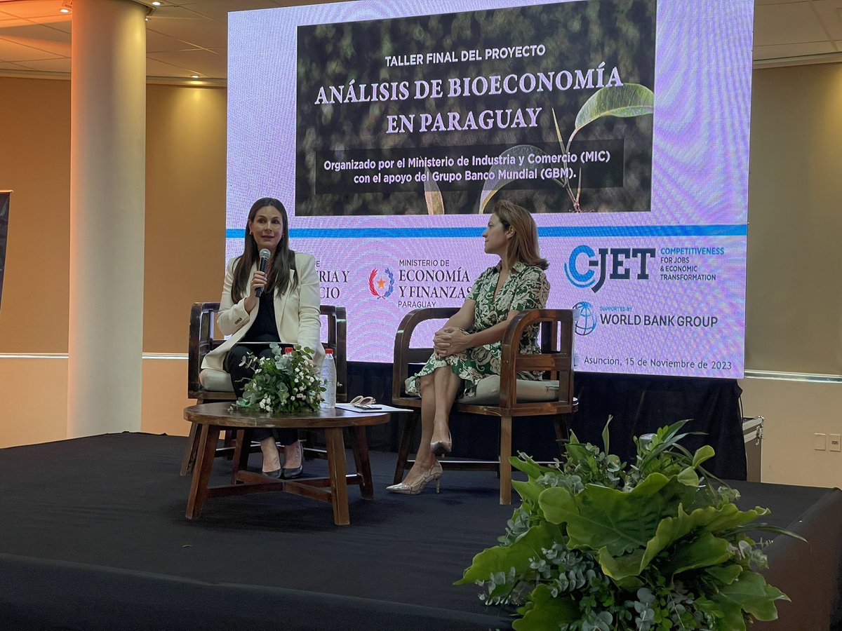 Cannapy_'s tweet photo. Participamos del taller final del proyecto “Análisis de bioeconomía en Paraguay”, donde fueron presentados los resultados del estudio de mercado realizado a las cadenas de valor seleccionadas, entre ellas, el cáñamo para biofarmacéuticos.
Leé: https://t.co/eam8yRNF0T.
#CannaPy https://t.co/0gK3PEGYh7