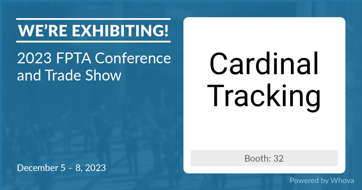 CardinalTI's tweet photo. We look forward to seeing our friends in Florida! Stop by to see us! https://t.co/kv6eqHmkFa