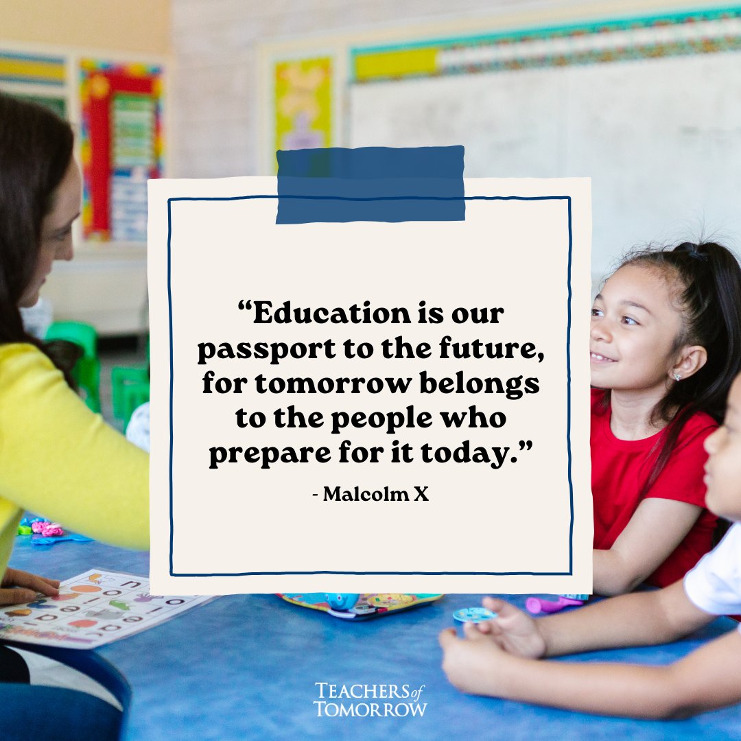 TOT_ACP's tweet image. Embrace the power of education to shape the future. The journey of preparation today ensures a brighter tomorrow. Let&apos;s build a future of knowledge, growth, and endless possibilities! 📚 #AltCertProgram #EducationMatters #PrepareForTomorrow #FutureLeaders