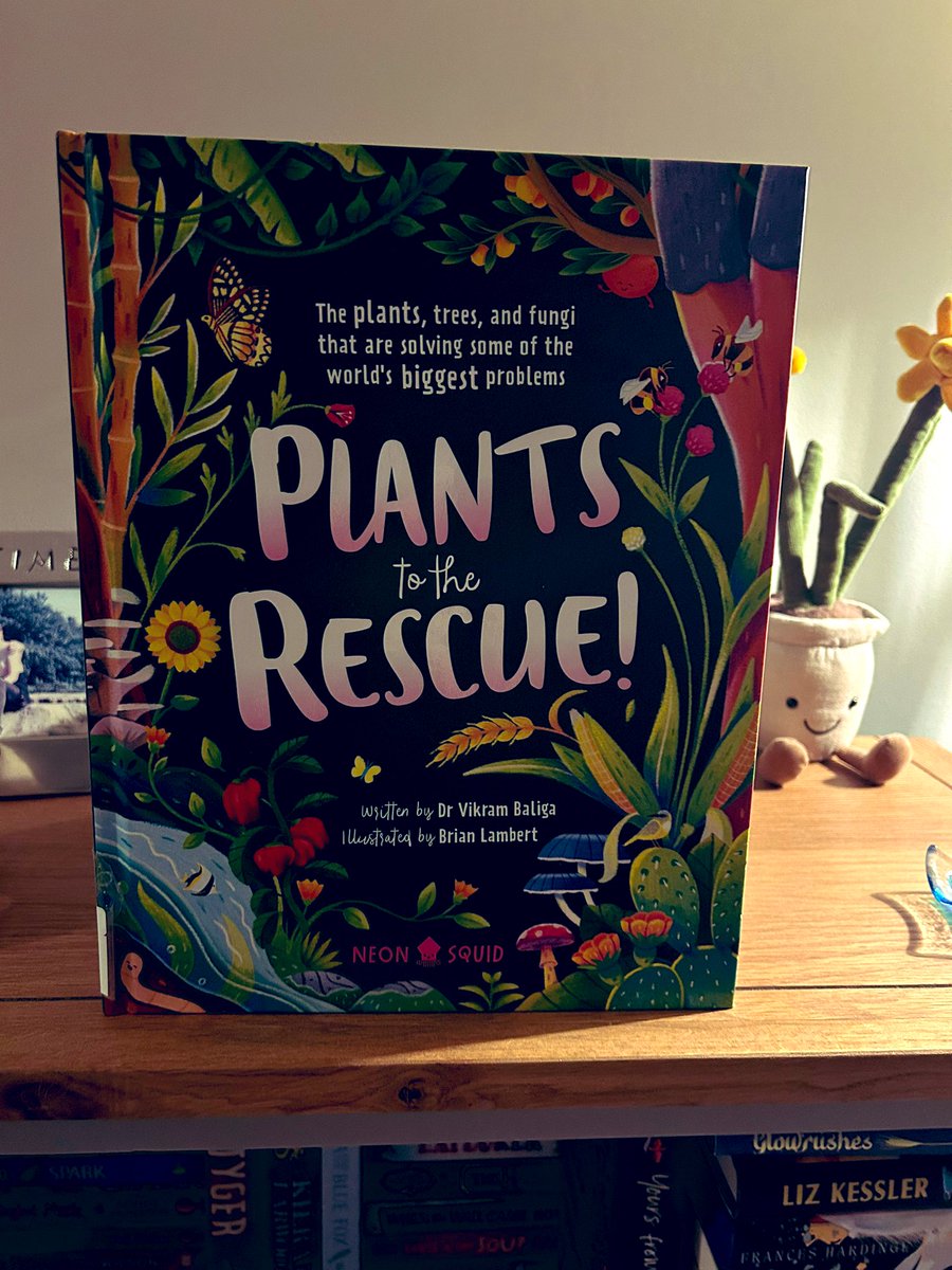 Another brilliant #library book which we have enjoyed reading as part of our #NNFN2023 - beautifully illustrated by #BrianLambert and so many interesting things to learn about plants and their positive impact on the planet. A joy of a book and one we would highly recommend. 💜☺️