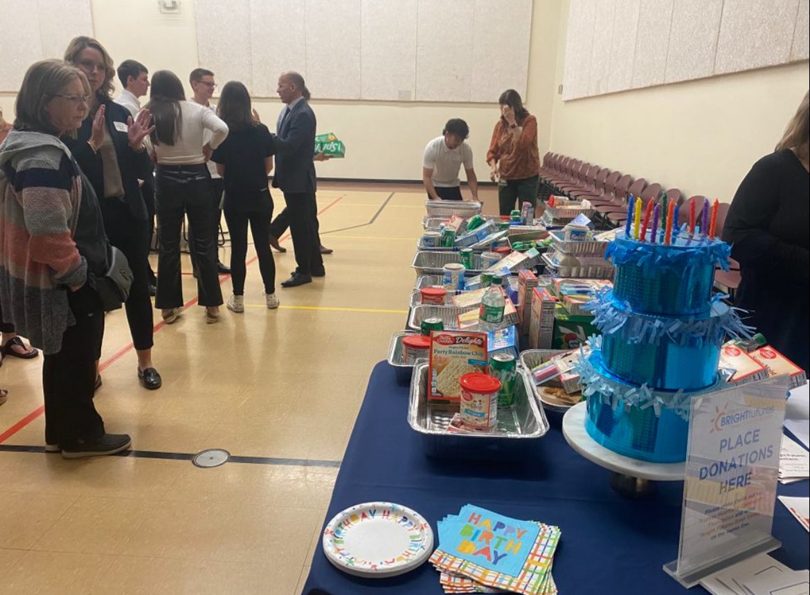 NHS students at the Bright Futures Luncheon!