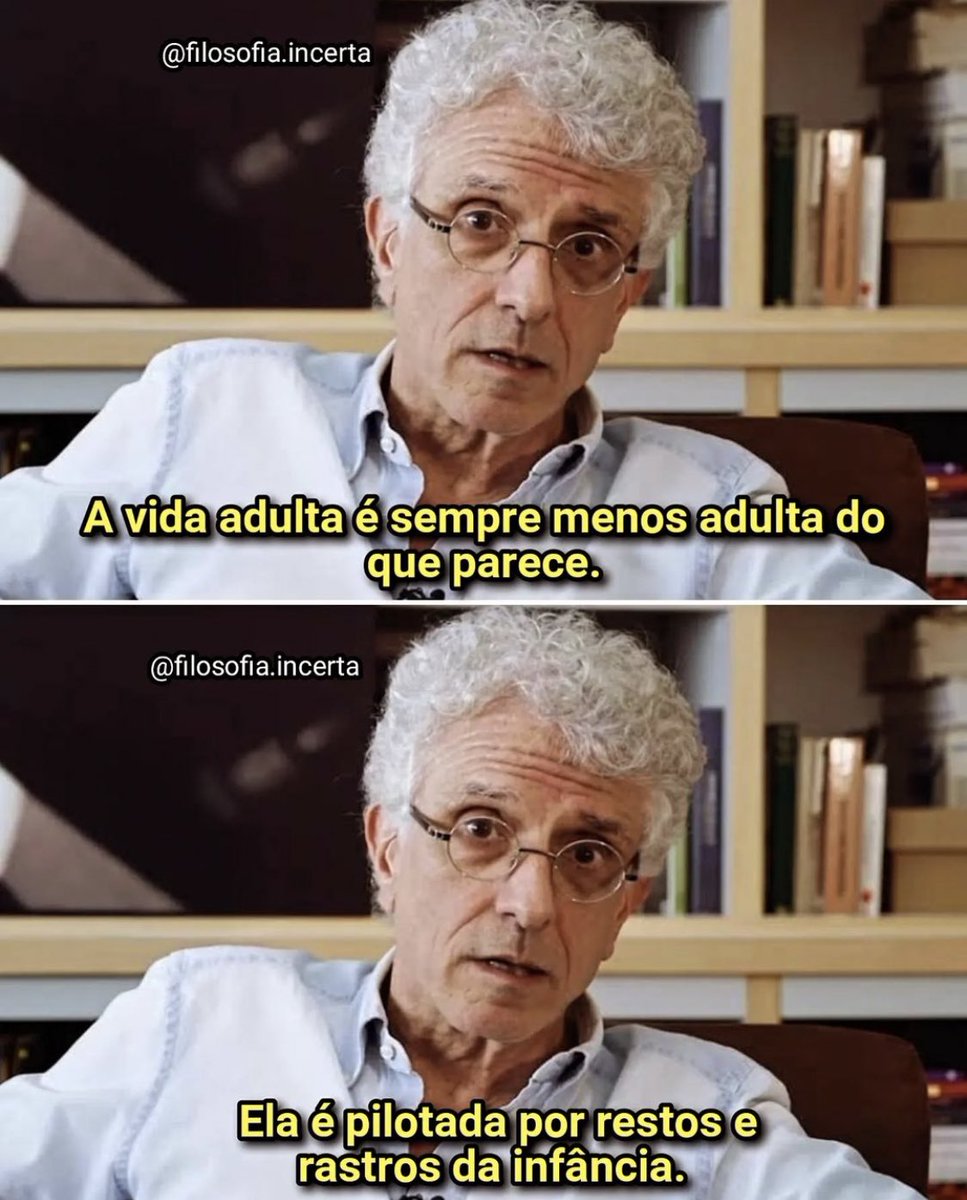 No fim todo adulto é apenas uma criança que cresceu demais.