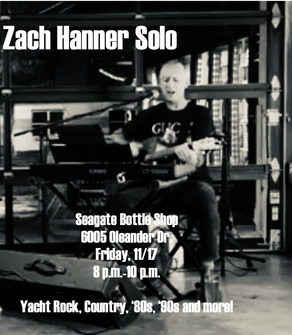 Solo gig this Friday here in ILM. Stop in if you're nearby!