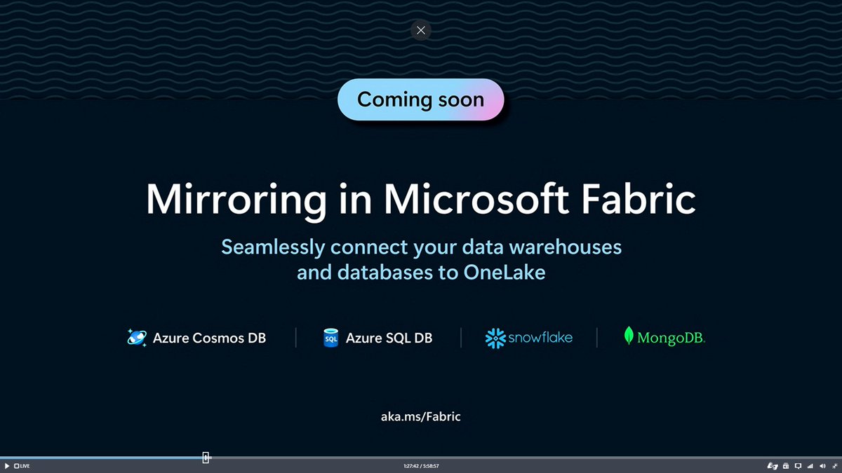 MarkPM_MSFT's tweet image. WOO HOO!!!! I've spent months working on this! And now I can talk about it!! :-) #MicrosoftFabric #Fabric