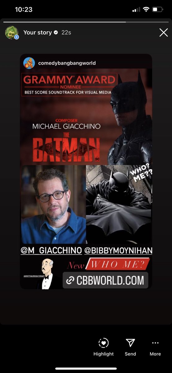 Out now! A brand new WHO ME? With @m_giacchino on CBBWORLD.COM @brettsperminute @ScottAukerman