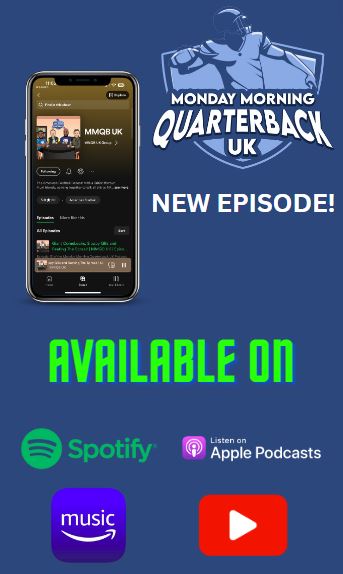 MMQB_UK's tweet photo. NEW EPISODE ALERT!

EPISODE 21 of the MMQB UK Podcast is out now!
We discuss Week 10 of the NFL Season, Captain Interception, the second game in Germany, the Return of the Brock and Key Divisional Matchups.
https://t.co/EQuQpujbGF

#nfl #NFLTwitter #NFLFrankfurtGames #nfldebates https://t.co/VAxBH4HsyC