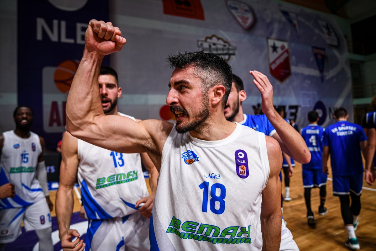 ABA_League2's tweet photo. 📷 It was indeed one strong performance by @KkPodgorica troops. 💪💪 

#ABALiga2 https://t.co/gZU3wxF359