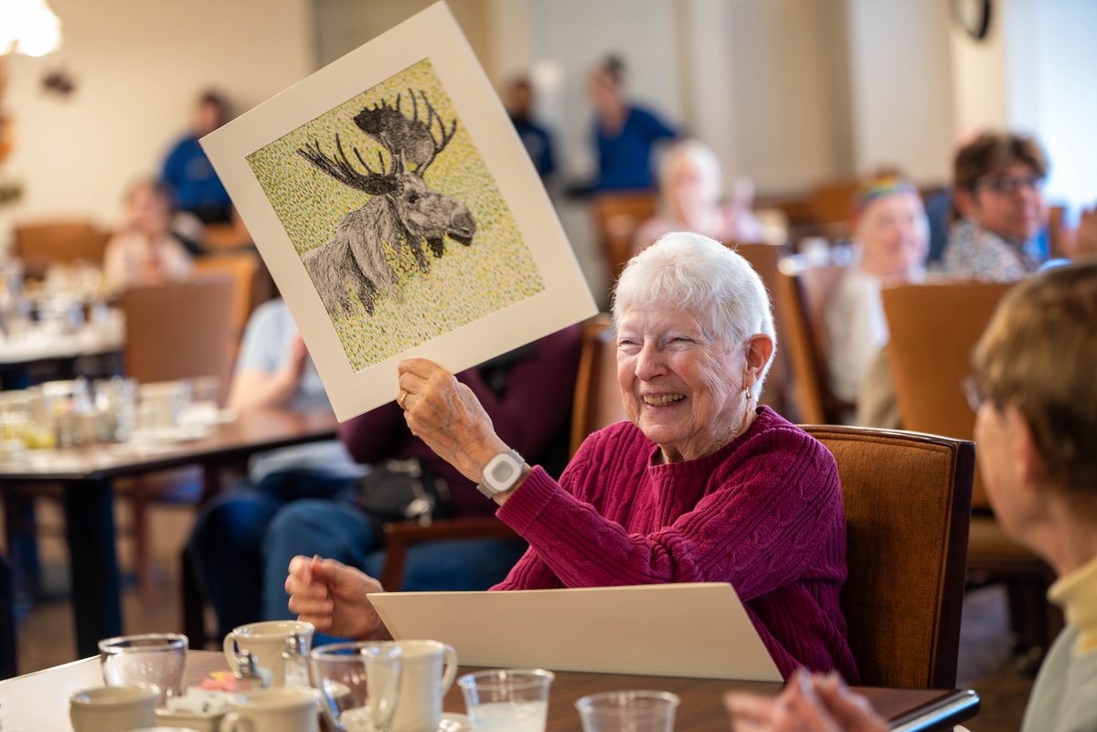 SVVSD's tweet photo. "As part of their Capstone projects, art students from Skyline have launched special projects benefiting both students and the senior residents from Atria, a local senior living community." #StVrainStorm

Read more about this project: https://t.co/xzI5I0zkaT

@skylinefalcons https://t.co/jGZgNvMP7Z