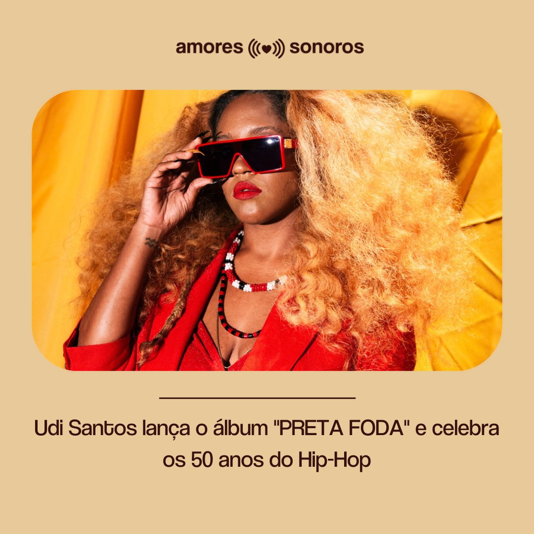 amoressonoros's tweet photo. Diretamente do Subúrbio Ferroviário de Salvador, a multiartista Udi Santos celebra os 50 anos da cultura Hip-Hop e abre a agenda do Novembro Negro com o lançamento do seu primeiro álbum autoral,  “PRETA FODA”, em todas as plataformas digitais de áudio. https://t.co/ew7VKH8o9D
