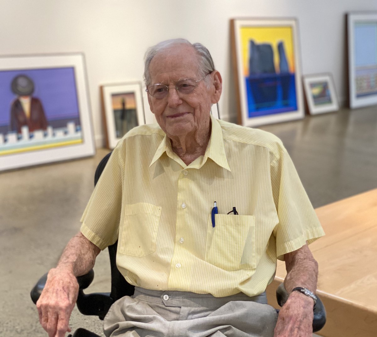 Born on November 15, 1920, we celebrate the legacy of Wayne Thiebaud as a painter and teacher. With a career spanning over 70 years. Happy Birthday Wayne!

#WayneThiebaud #Thiebaud #PaulThiebaudGallery #WayneThiebaudPainter