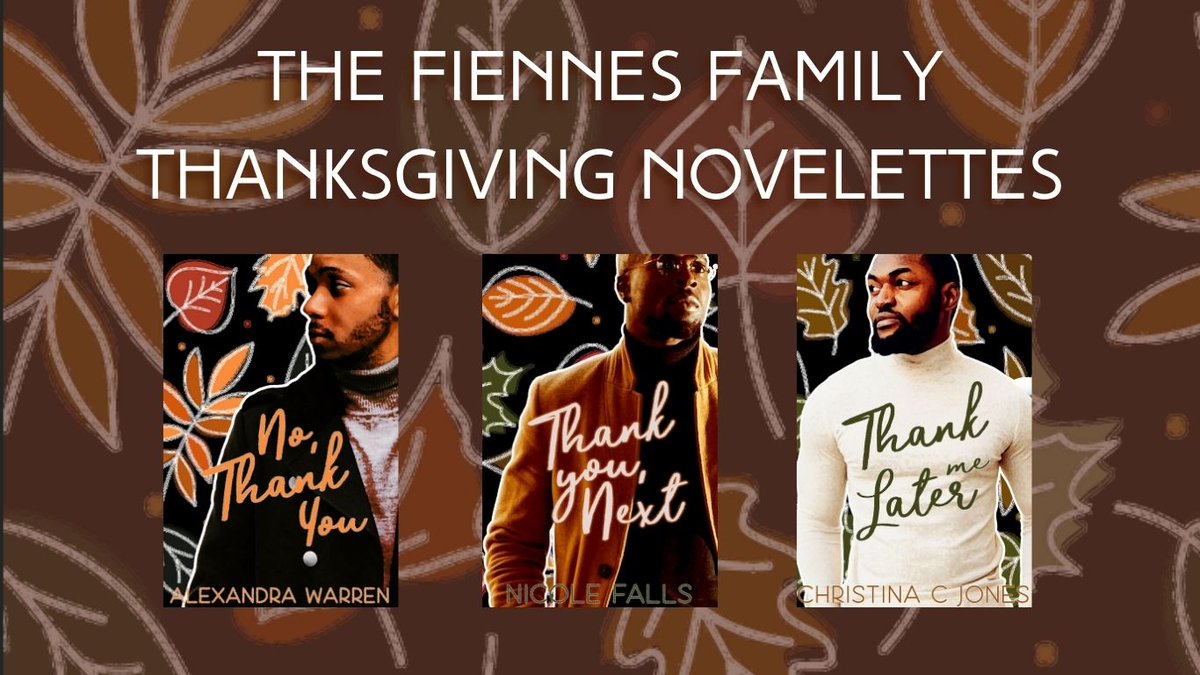 Your Weekend Reads 🧡🦃

Meet the Fiennes Family --- amzn.to/3FZhEyr