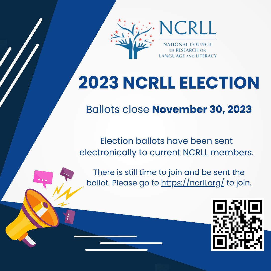 NCRLLorg's tweet photo. Announcing the 2023 NCRLL Election. Ballots close on November 30, 2023. Election ballots have been sent electronically to current NCRLL members. There is still time to join and be sent the ballot. Please go to https://t.co/xiyIBJWL9r to join. https://t.co/OSJHxnYAzb