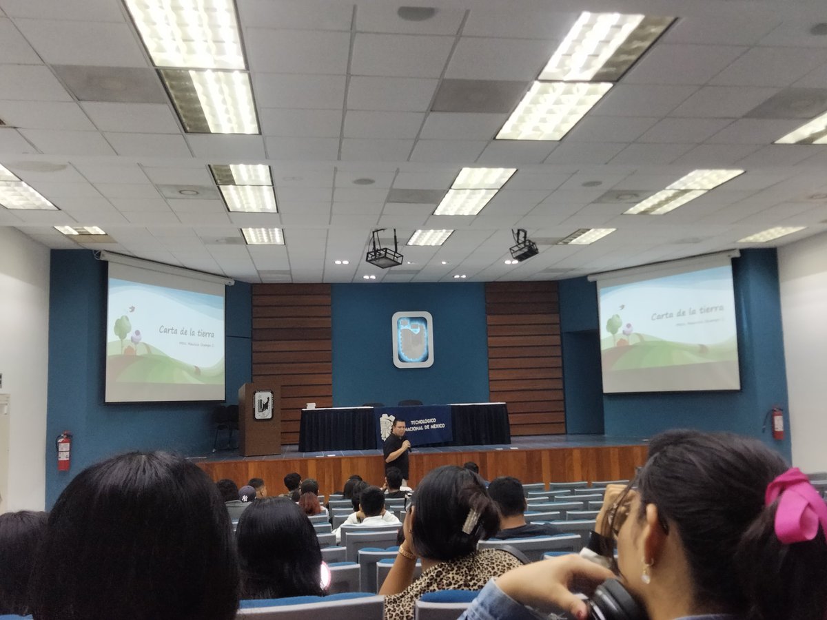 Mari_pc0212's tweet photo. Conferencia " Carta de la tierra", dirigida por el Mtro. Mauricio Ocampo C.
#Cartadelatierra #Conferencia
@omaralpuche @mapachestec https://t.co/gNV7J5MBuH