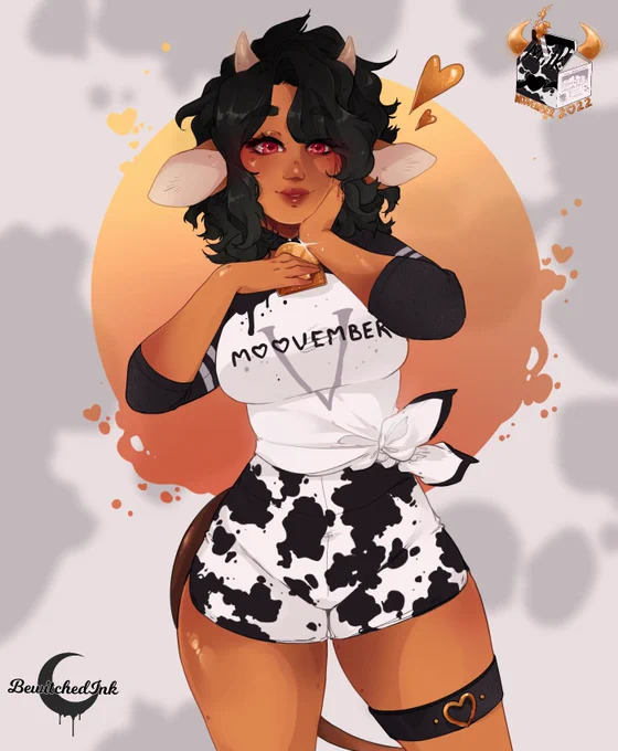  2023 COW-MISSIONS   Flat 220 • Open 11/15 - 11/20  Back for its 6th  Have any human or anthro OC transformed into the best bovine version of themselves!   Thigh-Up  Flat Color  Drawn in the 2023 Moovember Uniform you chose  POST `CLAIM' BELOW FOR A SLOT