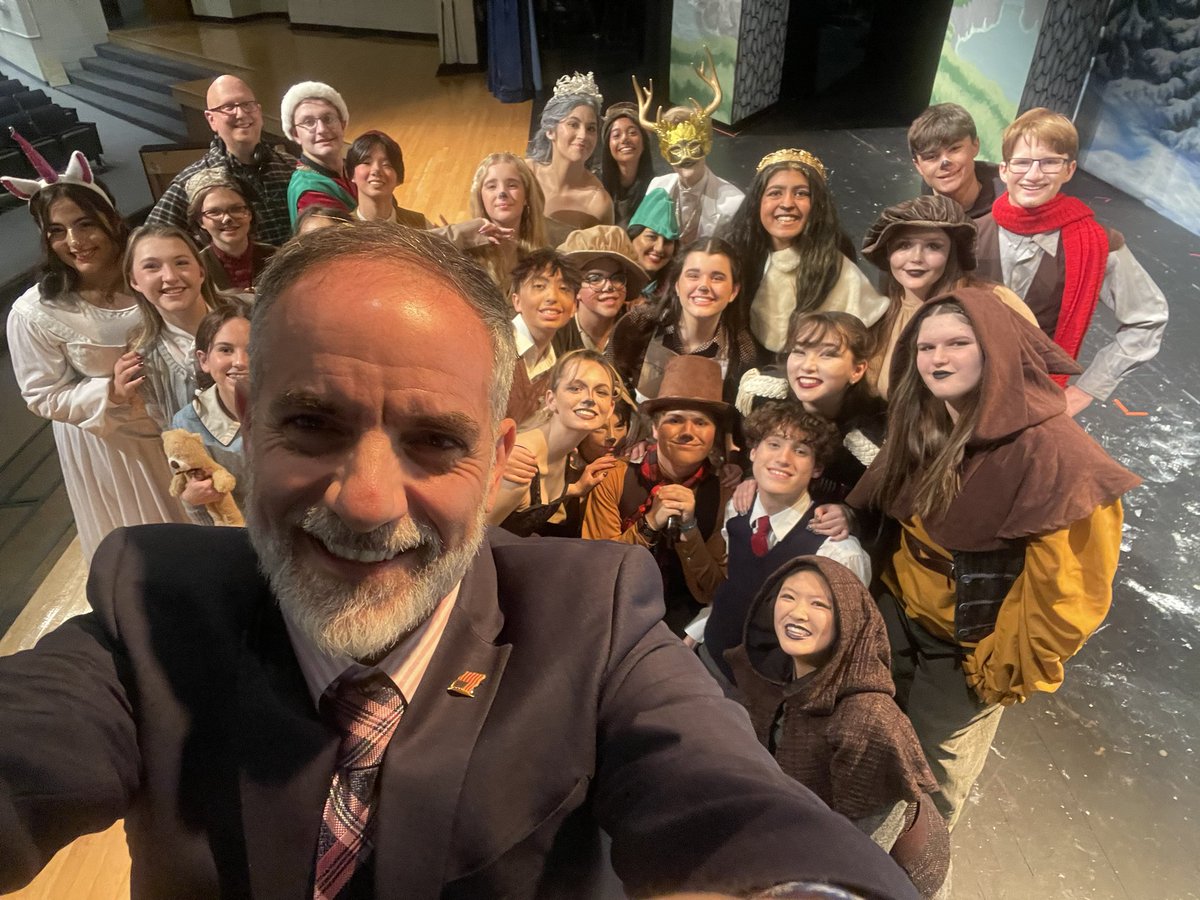 Scott Cascone (@dr_js_cascone) on Twitter photo One of my favorite traditions dropping by the <a href="/Holmdel_Theatre/">Holmdel Theatre</a> dress rehearsal, to wish the cast & crew “break a leg” & to thank them for giving our community, the gift of theater. Curtain goes up tomorrow: “The Lion, the Witch, & the Wardrobe, 11-16.
#liveholmdelblue
<a href="/HolmdelHS/">Holmdel High School</a> One of my favorite traditions dropping by the <a href="/Holmdel_Theatre/">Holmdel Theatre</a> dress rehearsal, to wish the cast & crew “break a leg” & to thank them for giving our community, the gift of theater. Curtain goes up tomorrow: “The Lion, the Witch, & the Wardrobe, 11-16.
#liveholmdelblue
<a href="/HolmdelHS/">Holmdel High School</a>