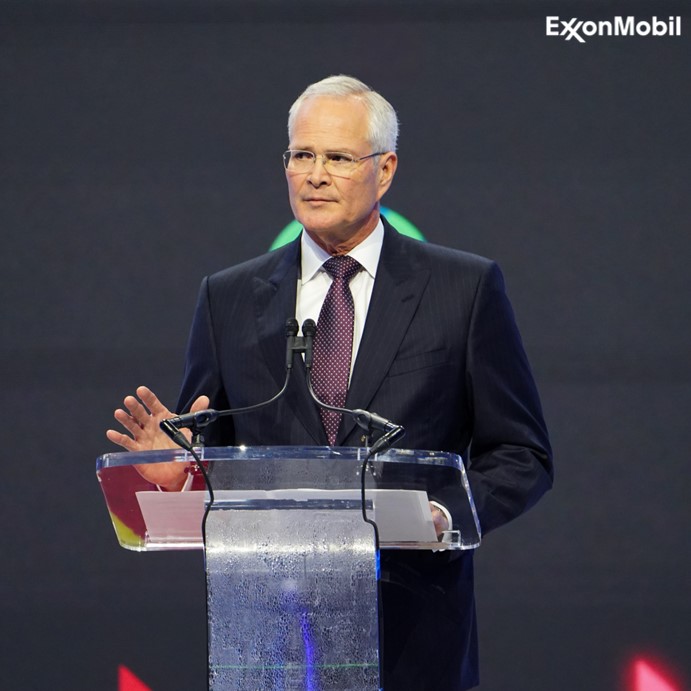 Climate change is real. So is the importance of energy security. The world needs a robust plan to address both. Darren Woods, our CEO, shared ExxonMobil’s at APEC today. Read what he said here: exxonmobil.co/3szDlC6