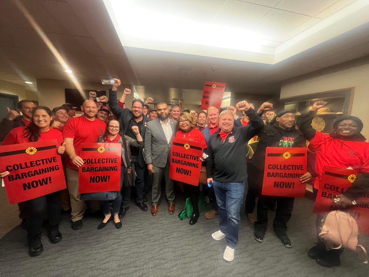 4-2 for collective bargaining for city employees!!