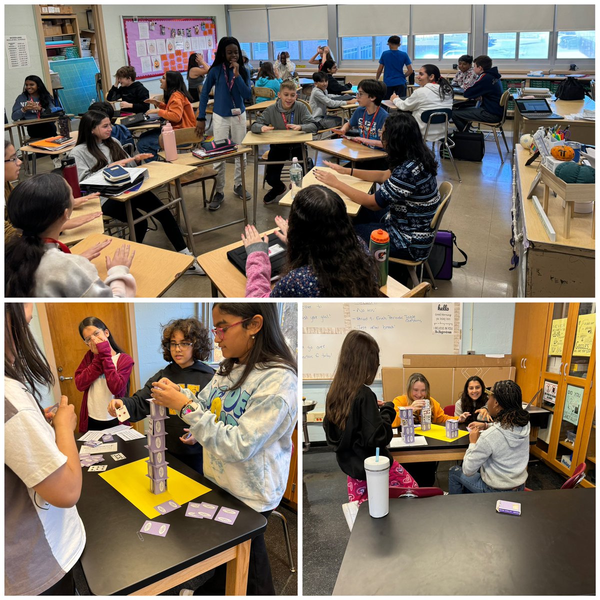 JanineKnopf1's tweet photo. Our 7th graders did a phenomenal job with our first ever 7th Grade Team Building Day! Ss understood the purpose of collaborating with one another to build a sense of community. We can’t wait to see their growth this year! 7th Grade Sticks Together at WMS! @_CrystalMello https://t.co/rCOGVnw1BM