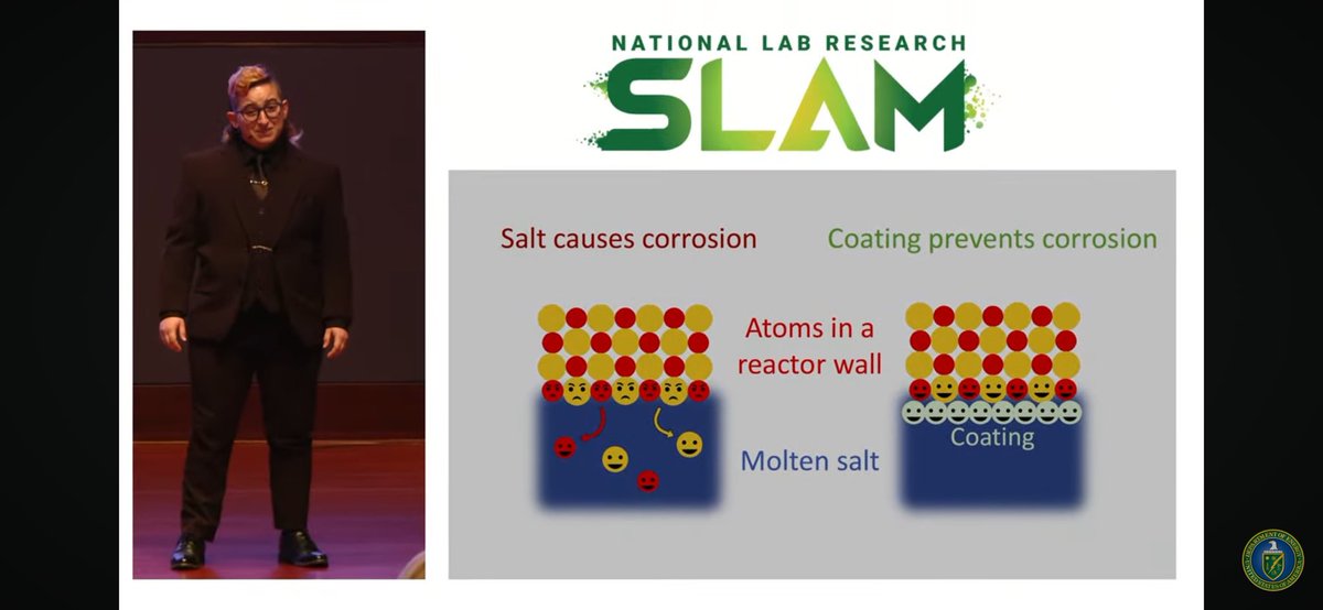 WLimestall's tweet image. @argonne’s Liz has the second coolest research on the planet… only to my own. 

My prediction, she will take the SLAM. 
#NLSLAM
#NLResearchSLAM 
#NationalLabSLAM