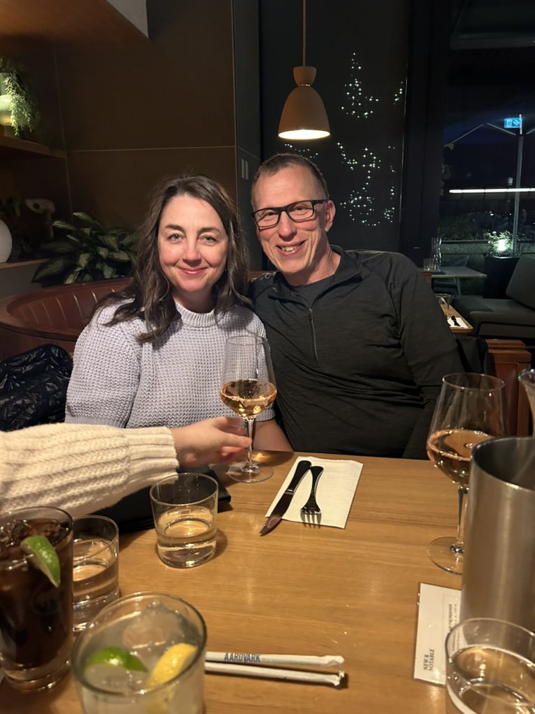 31 years with this absolute gem of a human being 💙. Kids treated us to meal and bottle of wine.  Forever grateful my family!