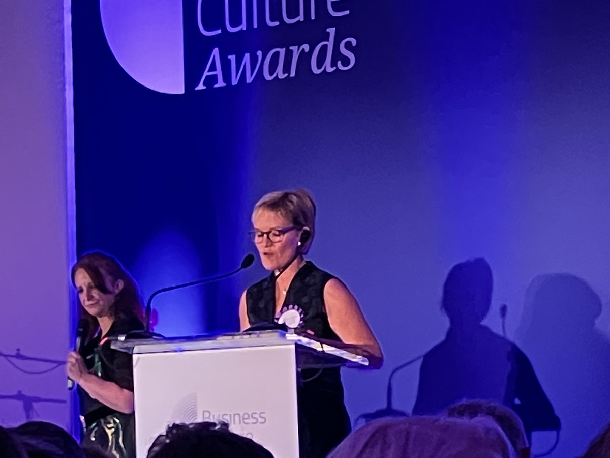 So many great companies at Business Culture Awards I’ve been too busy watching to tweet (or is that to X?) but don’t despair - we’ll be covering it all on @TPShub website soon. In the meantime here’s the wonderful awards Co-founder @cath_longfield #bcas23