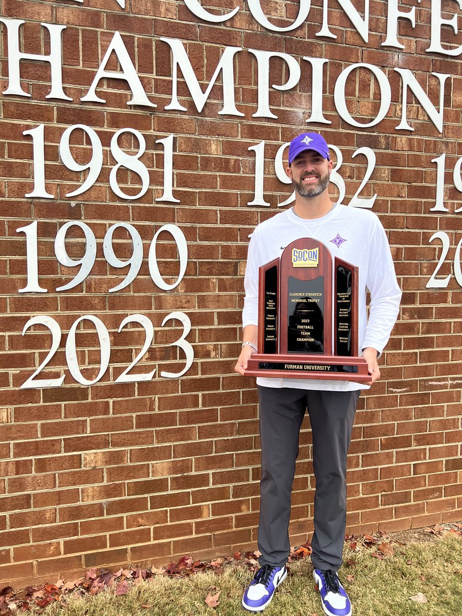 kaci_roper's tweet photo. I am married to a champion 💜🤍🏆💍 @justin_roper @PaladinFootball https://t.co/oXKXxL1r0D