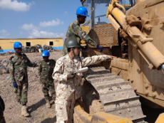 Japan_GSDF's tweet photo. 🇩🇯🇯🇵#EasternArmy, #JGSDF has been conducting an HA/DR training cooperation with #Djibouti Armed Forces(FAD) since 15 Oct. Through this project, a good relationship b/w JPN and FAD members has been constructed, and this promotes the education for the sincere FAD members💪 https://t.co/mdmVkqdUOo