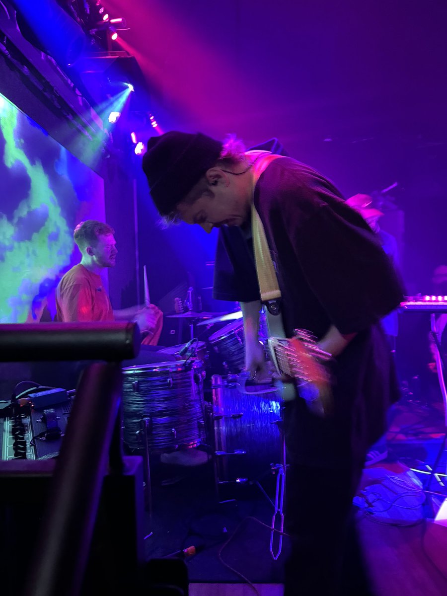 pauliewaulnutts's tweet photo. spot of mid week #hatjumping @bodeganotts this fine wednesday with Hull’s finest and most excellent @smellybdrmm #bodega #bodeganottingham #bdrmm #stillgiggin #setlist https://t.co/cE81eFrAfC