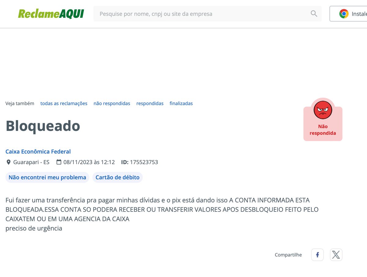 programador_who's tweet image. Gente, acabou de acontecer isso com a minha esposa.
Alguém mais com esse problema? 

#caixaeconomica #caixa #caixaeconomicafederal