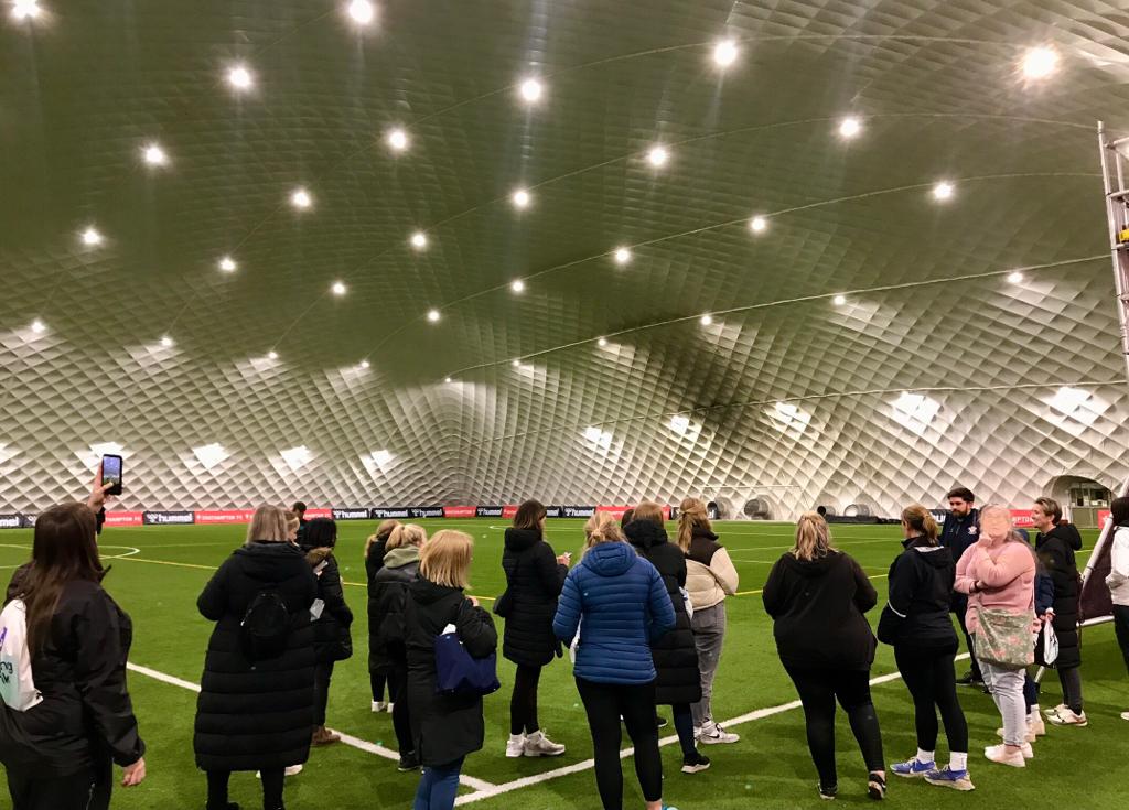 Learningsupp0rt's tweet photo. 'The Dome' on our Staplewood meet&amp;greet, where we'll try out our coaching plans 😬🤩 https://t.co/zbU5Gv4gPG