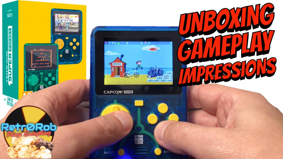Is the Hyper Mega Tech Super Pocket Worth Picking Up? youtu.be/1le-kDkt4qk?si… via <a href="/YouTube/">YouTube</a> #evercade #retrogaming #funstock
