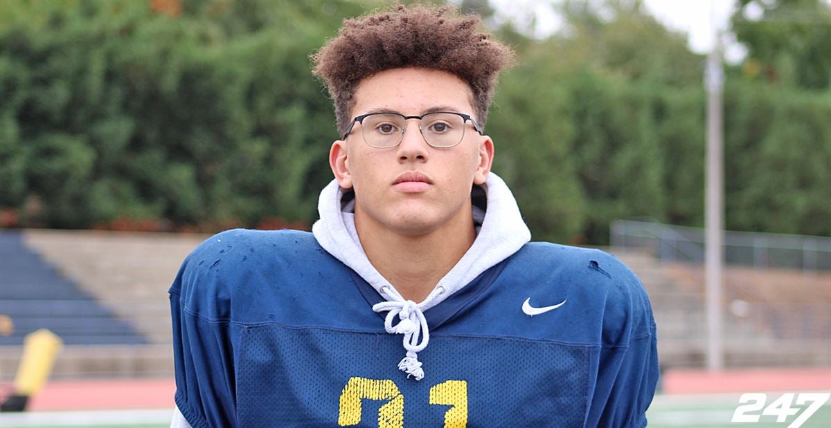 El Dorado Hills (Calif.) Oak Ridge 2025 tight end Kaleb Edwards talked about his fall visits which took him to three current Pac-12 and future Big Ten schools, his selection to the 2025 @AABonNBC and more 247sports.com/Article/2025-t…