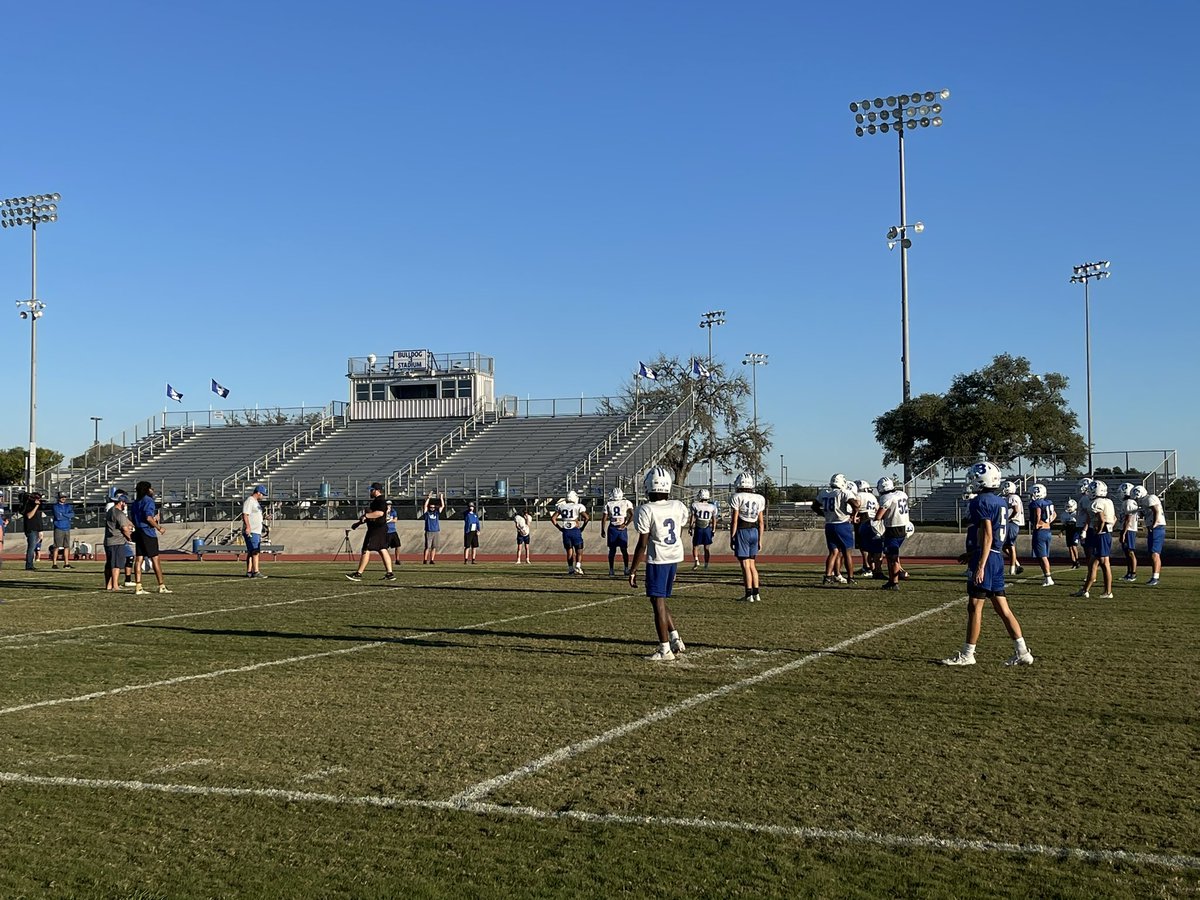 History in the making in Bandera!

The Bulldogs are preparing for Ingleside in the area round of the 4A-DII tournament — chasing their first state title since 2002. 

Bandera wants to be playing football when everyone else is eating Thanksgiving dinner.