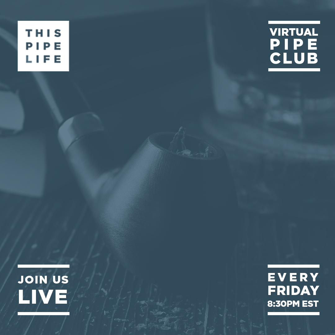 thispipelife's tweet photo. The weekend can’t truly begin without a Virtual Pipe Club meeting. Pack up your favorite blend and join us for an evening of great tobacco and conversation this Friday!
https://t.co/pWKCtWhPW4 https://t.co/Dr2DoaDSmr
