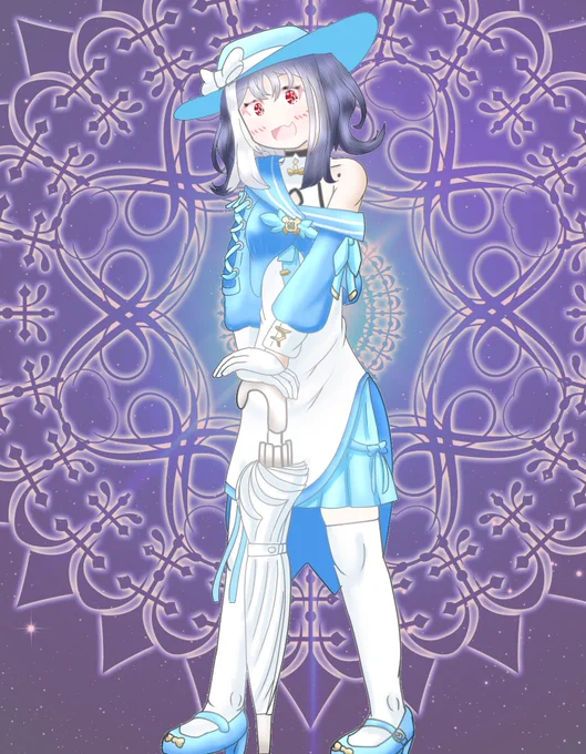 ヴァンパイアモードちー様#いざよ絵 